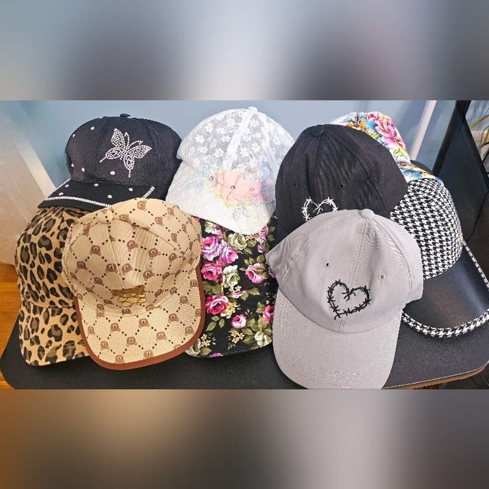 Cute designed caps